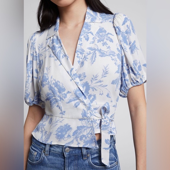 & other stories wrap blouse - Picture 2 of 3